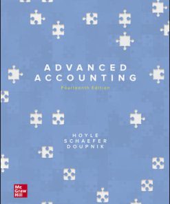 (eBook PDF) Advanced Accounting 14th Edition By Joe Ben Hoyle