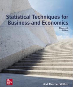(eBook PDF) Statistical Techniques in Business and Economics 18th Edition