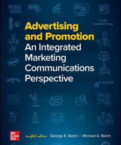 (eBook PDF) Advertising and Promotion: An Integrated Marketing Communications Perspective 12th Edition By George Belch
