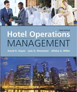 (eBook PDF) Hotel Operations Management 3rd Edition by David K. Hayes