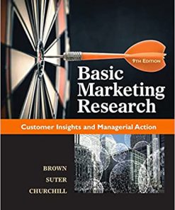 (eBook PDF)  Basic Marketing Research 9th Edition by Tom J. Brown