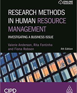 (eBook PDF) Research Methods in Human Resource Management: Investigating a Business Issue 4th Edition