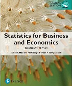 (eBook PDF) Statistics for Business and Economics, Global Edition 5th Edition