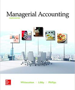 (eBook PDF) Managerial Accounting 4th Edition by Stacey Whitecotton