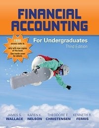 (eBook PDF) Financial Accounting for Undergraduates, 3e by Wallace, Nelson