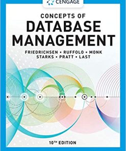 (eBook PDF) Concepts of Database Management 10th Edition