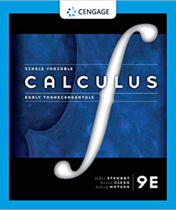 (eBook PDF) Single Variable Calculus: Early Transcendentals 9th Edition