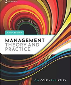 (eBook PDF) Management Theory and Practice 9th Edition