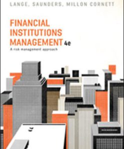 Financial Institutions Management A Risk Management Approach 4th