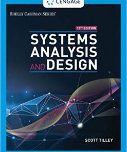 (eBook PDF) Systems Analysis and Design, 12th Edition