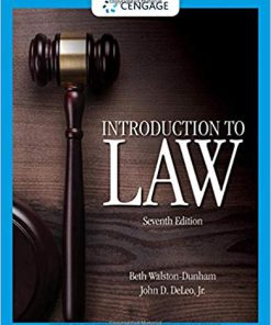(eBook PDF) Introduction to Law 7th Edition