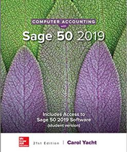 (eBook PDF) Computer Accounting with Sage 50 2019