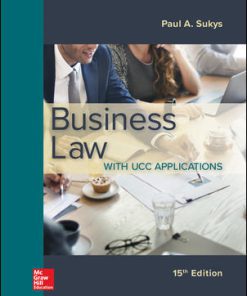 (eBook PDF) Business Law with UCC Applications 15th Edition
