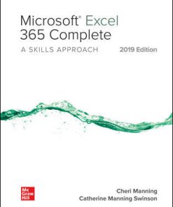 (eBook PDF) Microsoft Excel 365 Complete: A Skills Approach, 2019 Edition