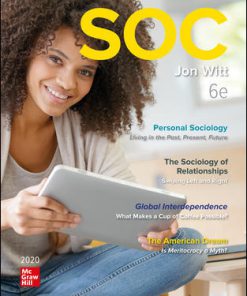 (eBook PDF) SOC 2020 6th Edition By Jon Witt