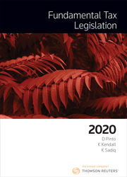 (eBook PDF) Fundamental Tax Legislation 2020 By Kerrie