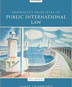 (eBook PDF) Brownlie's Principles of Public International Law 9th Edition
