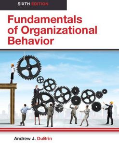 (eBook PDF) Fundamentals of Organizational Behavior 6th Edition by Andrew J. DuBrin