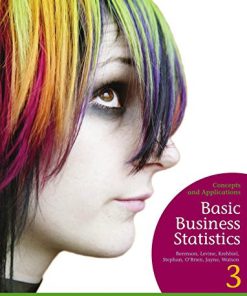 Basic Business Statistics Concepts and Applicationsby 3e by Mark Berenson