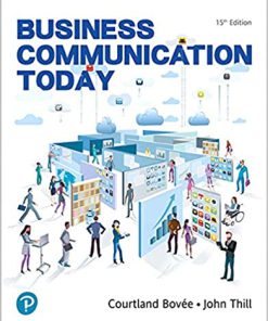 (eBook PDF) Business Communication Today 15th Edition by Courtland L. Bovee