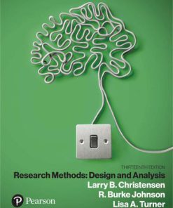 (eBook PDF) Research Methods, Design, and Analysis 13th Edition