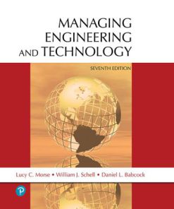 (eBook PDF) Managing Engineering and Technology 7th Edition