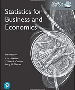 (eBook PDF) Statistics for Business and Economics, Global Edition 9th Edition
