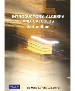 (eBook PDF) Introductory Algebra and Calculus (Pearson Original Edition) 2nd Edition