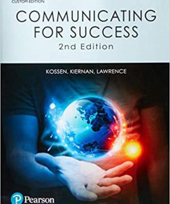 (eBook PDF) Communicating for Success (Pearson Original Edition), 2nd Edition