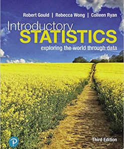 (eBook PDF) Introductory Statistics: Exploring the World Through Data 3rd Edition