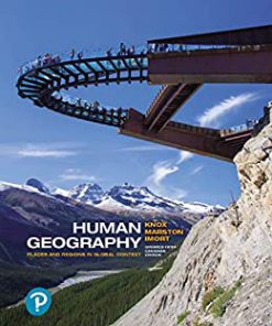 (eBook PDF) Human Geography Places and Regions in Global Context Updated 5th Canadian Edition