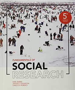 (eBook PDF) Fundamentals of Social Research, 5th Canadian Edition
