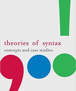 (eBook PDF) Theories of Syntax: Concepts and Case Studies