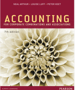 (eBook PDF) Accounting for Corporate Combinations and Associations 7th