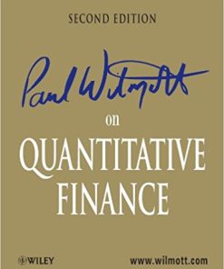 Paul Wilmott on Quantitative Finance 3 Volume Set (2nd Edition)