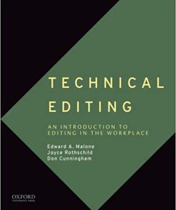 (eBook PDF) Technical Editing: An Introduction to Editing in the Workplace
