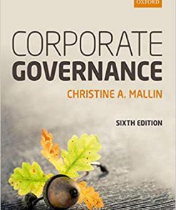 (eBook PDF) Corporate Governance 6th Edition by Christine Mallin