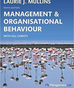 Management & Organisational Behavoiur 10th Edition