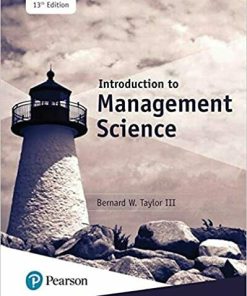 Introduction to Management Science 13th Edition (eBook PDF)