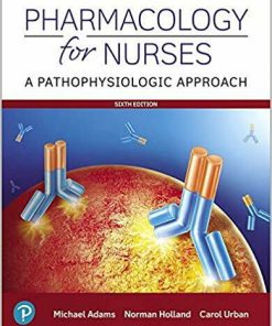 Test Bank for Pharmacology for Nurses 6th Edition by Michael P. Adams (eBook PDF)