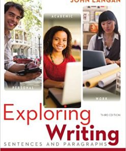 Exploring Writing: Sentences and Paragraphs, 3rd edition