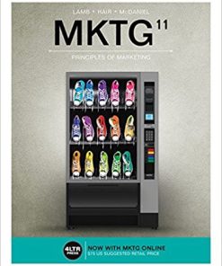 Textbook MKTG 11th by Charles W. Lamb