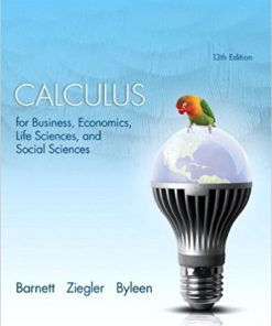 (eBook PDF) Calculus for Business Economics Life Sciences Social Sciences 13th