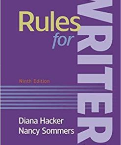 Rules for Writers 9th Edition (eBook PDF)
