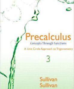 Precalculus: Concepts Through Functions, A Unit Circle Approach to Trigonometry 3rd Edition (eBook PDF)