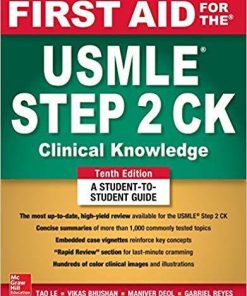 First Aid for the USMLE Step 2 CK, Tenth Edition 10th Edition (eBook PDF)