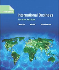 (eBook PDF) International Business The New Realities 4th by Cavusgil