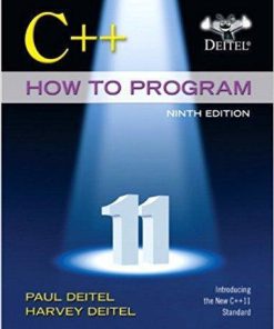 C++ How to Program Early Objects Version 9th Edition (eBook PDF)