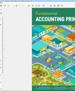 (eBook PDF) Fundamental Accounting Principles Volume 1 15th Canadian Edition