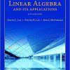 Linear Algebra and Its Applications 5th Edition (eBook PDF)